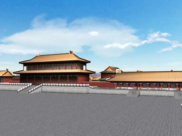 3d model forbidden city - The Forbidden City by longwind